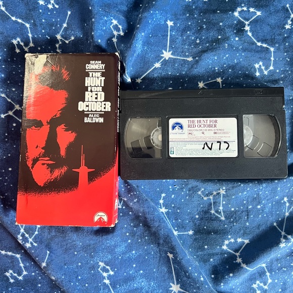 Alec Baldwin the Hunt for Red October VHS Tape - Picture 4 of 4